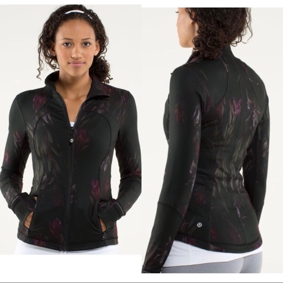 Lululemon Forme Jacket Cuffins Midnight Iris Multi - Picture 2 of 16